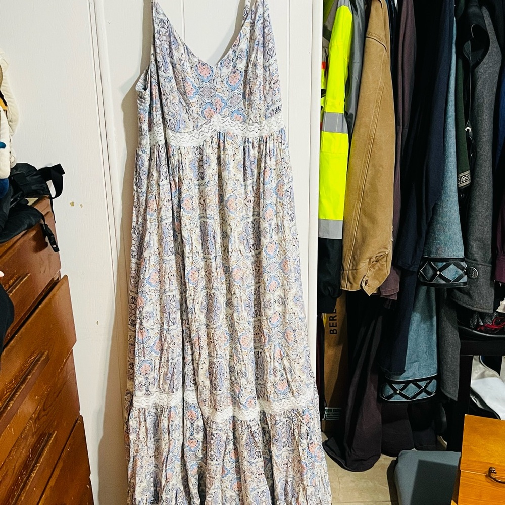 Torrid Multicolor Paisley Maxi Dress